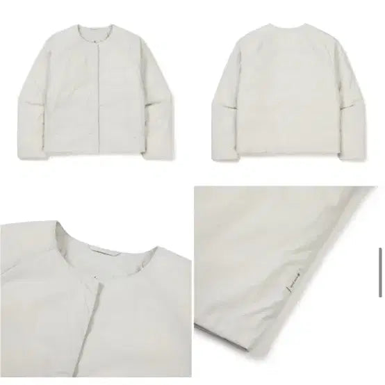 [BUNJANG] Snow Peak Lightweight Padded Jacket Ivory 90 / 스노우피크 경량 패딩 아이보리 90