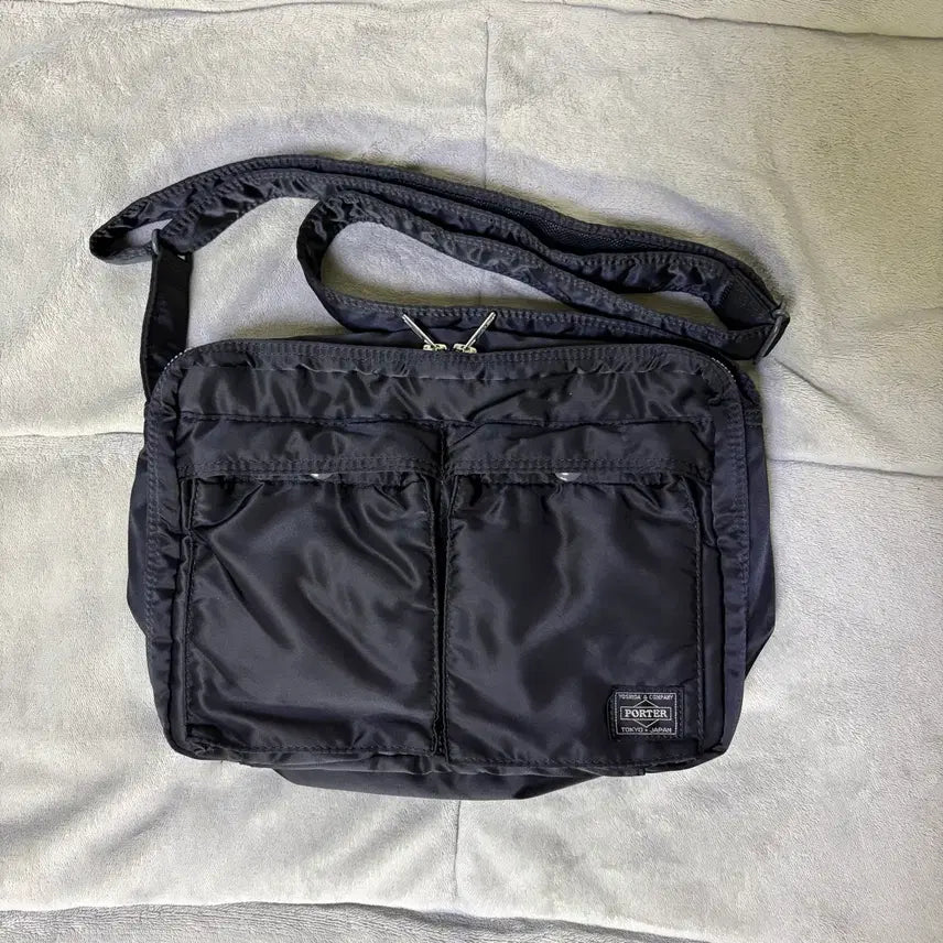 [BUNJANG] Porter Yoshida Tanker Shoulder Bag L Black / porter 요시다 포터 탱커 숄더백 L 블랙