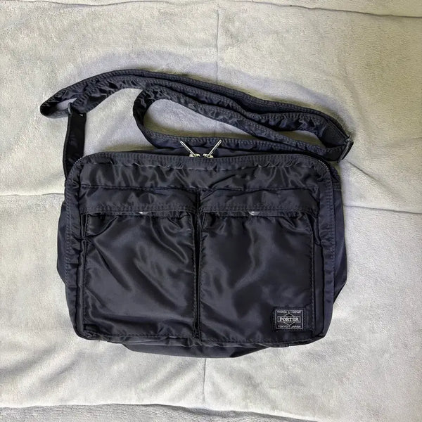 [BUNJANG] Porter Yoshida Tanker Shoulder Bag L Black / porter 요시다 포터 탱커 숄더백 L 블랙