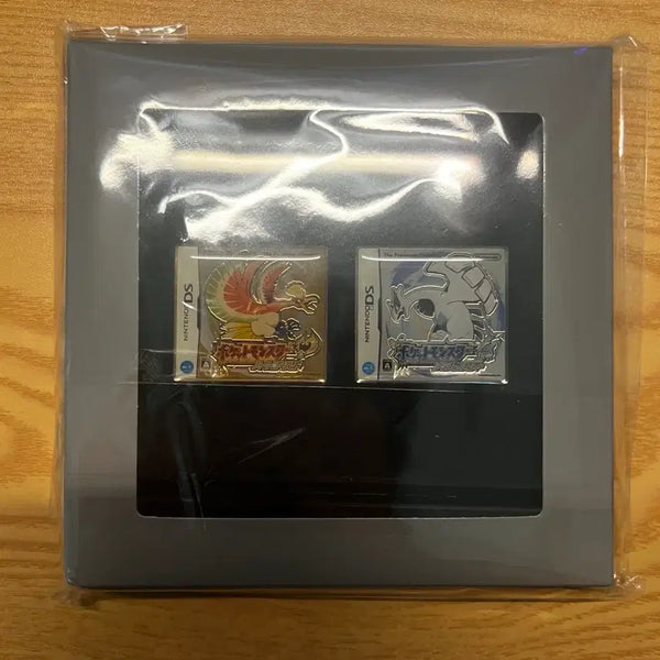 [BUNJANG] Pokemon HeartGold & SoulSilver Package Pins Set / 포켓몬스터 패키지 핀즈 하트골드 소울실버