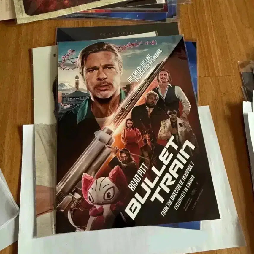 [BUNJANG] Bullet Train 4DX Poster, IMAX, ScreenX, Film Mark, Art Card, Special Ticket, Brad Pitt Movie / 불릿트레인 4DX 포스터 아이맥스 스크린엑스 필름마크 아트카드 스페셜티켓 브래드피트 영화