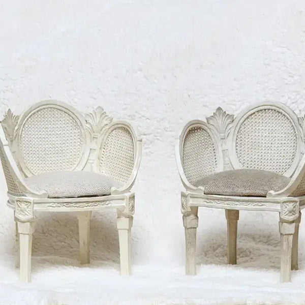 [BUNJANG] Vintage Miniature Chairs Set of 2 / 빈티지 미니어쳐 의자 2개