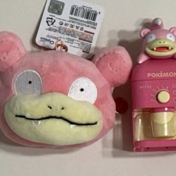 [BUNJANG] Pokemon Slowpoke Face Plush Pouch Keyring / 포켓몬스터 야돈 페이스 얼굴 봉제 파우치 키링 cu 포켓몬 캔디머신