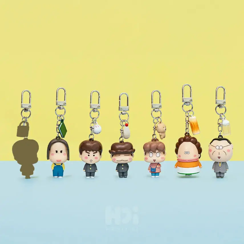 [BUNJANG] Atta Mama Figure Keychain Mom + Dad Set / 아따맘마 피규어 키링 엄마+아빠 세트