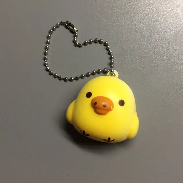 [BUNJANG] Rilakkuma Kiiroitori Squishy Keyring / 리락쿠마 키이로이토리 스퀴시 키링 판매해요