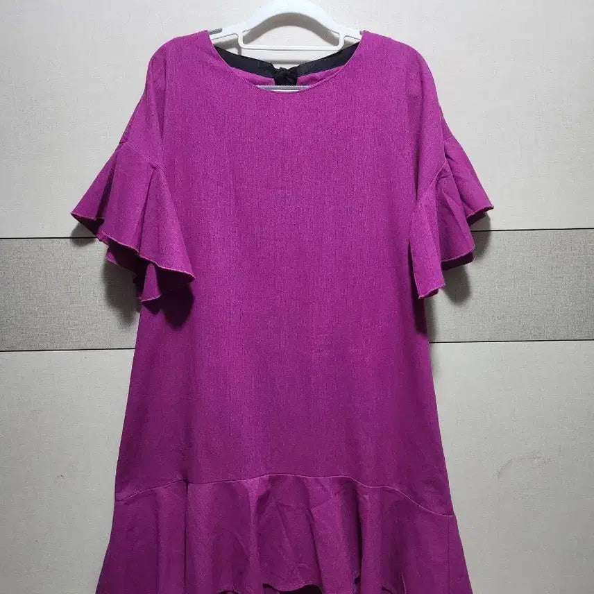 [BUNJANG] VAN AKE Rayon Blend Frill Dress / VAN AKE 레이온 마 프릴 원피스
