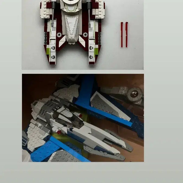 [BUNJANG] LEGO Star Wars 75316 Mandalorian Starfighter & 75342 Republic Fighter Tank (Incomplete Set) / 레고 스타워즈 단품 75316 만달로리안 스타파이터 & 75342 공화국 파이터 탱크