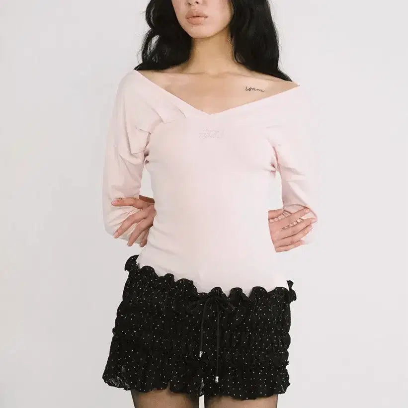 [BUNJANG] Threetimes Tart Mini Skirt / 쓰리타임즈 타르트 스커트
