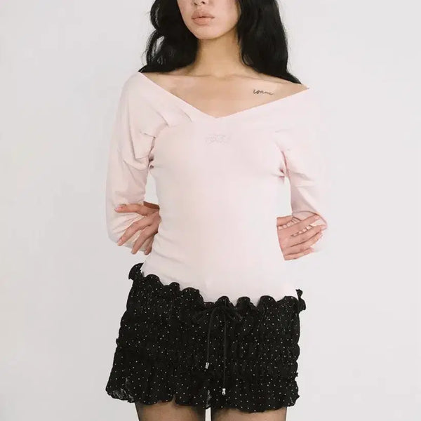 [BUNJANG] Threetimes Tart Mini Skirt / 쓰리타임즈 타르트 스커트