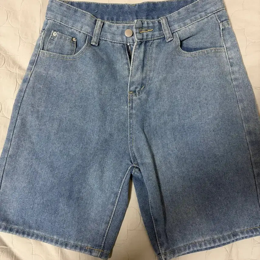 [BUNJANG] 5-Length Denim Pants / 5부 청바지