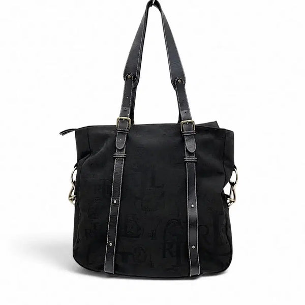 [BUNJANG] Ralph Lauren Polo Canvas Logo Pattern Tote Bag / 랄프로렌 폴로 캔버스 로고패턴 토트백
