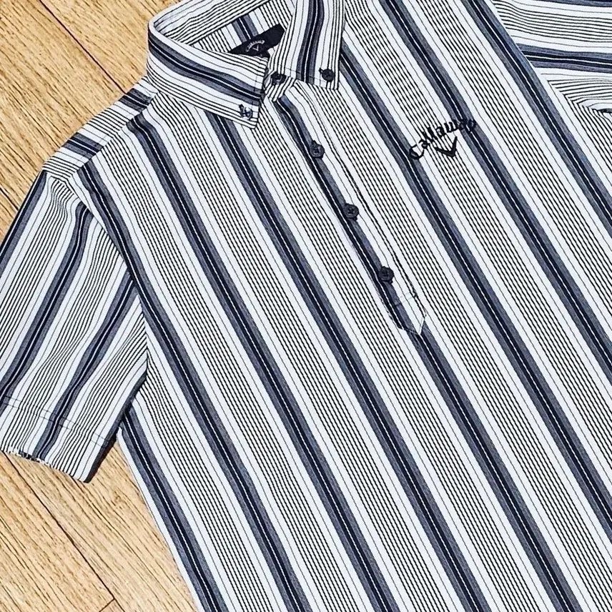 [BUNJANG] Callaway Golf Short Sleeve Polo Shirt Size M (95) / (새상품/M)캘러웨이 골프 반팔 카라티 95 말본 타이틀리스트 파리게이츠