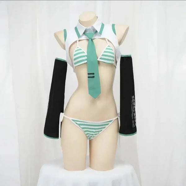 [BUNJANG] Bikini Miku Cosplay Costume / 비키니 미쿠 코스프레 의상 판매