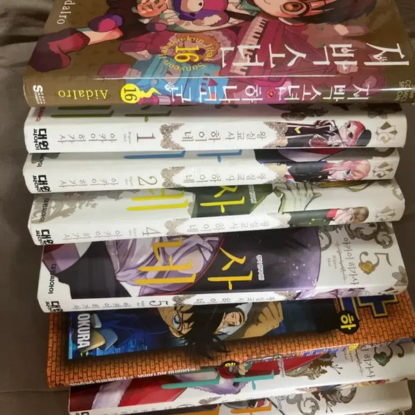 [BUNJANG] Bundle of 19 Manga and Art Books / 급전) 만화책 19권 일괄 판매