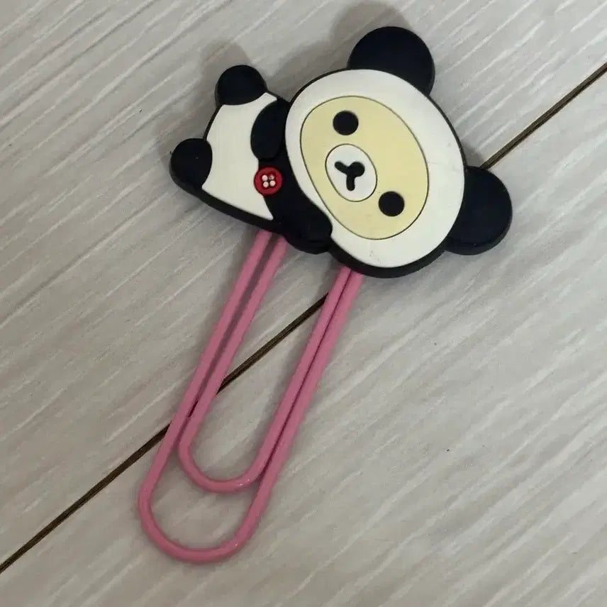[BUNJANG] Korilakkuma Panda Clip / 코리락쿠마 판다 클립