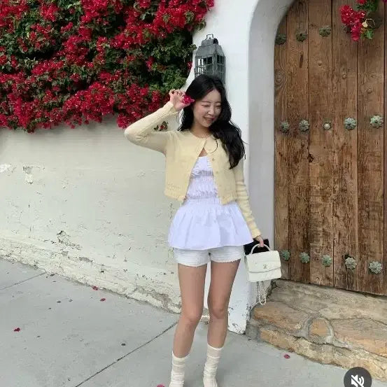 [BUNJANG] Seye Spring Tweed Shorts / 시예 스프링 트위드 쇼츠 S