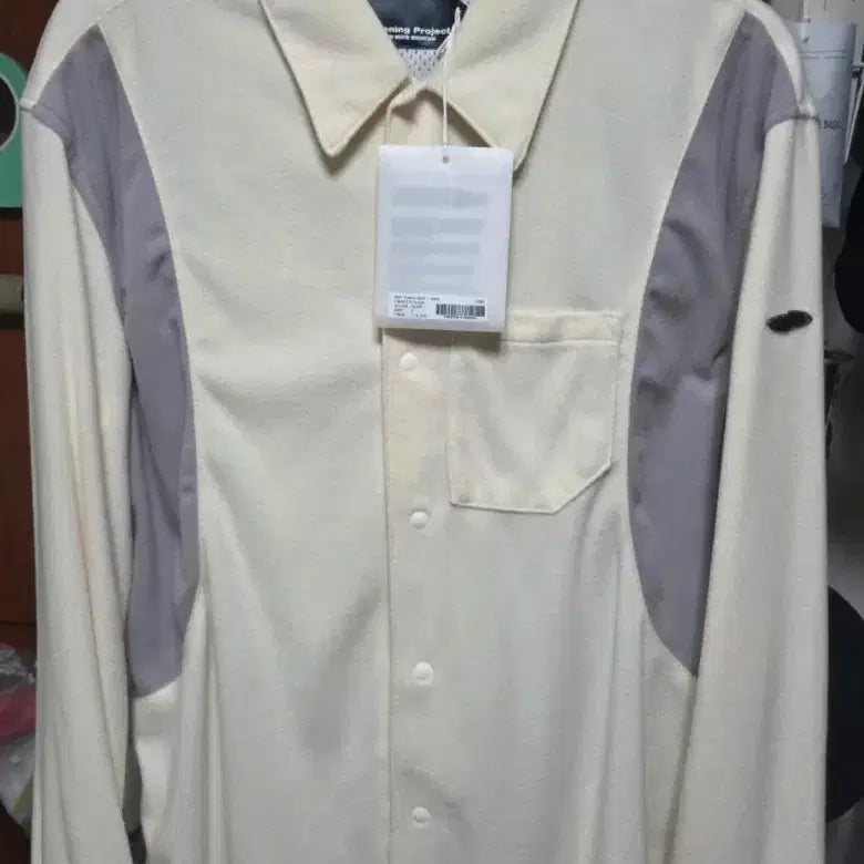 [BUNJANG] Opening Project Soft Fleece Shirt Ivory Size 2 / [새제품]오프닝프로젝트 소프트 플리스 셔츠 아이보리 2사이즈