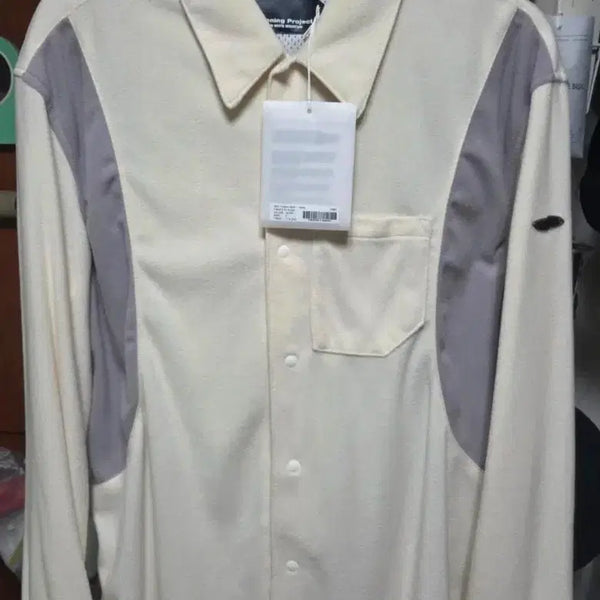 [BUNJANG] Opening Project Soft Fleece Shirt Ivory Size 2 / [새제품]오프닝프로젝트 소프트 플리스 셔츠 아이보리 2사이즈