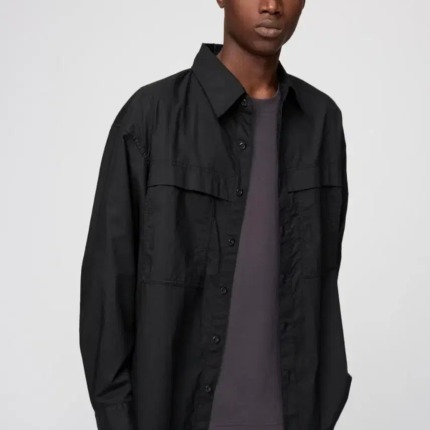 [BUNJANG] Uniqlo U Utility Oversized Shirt / 유니클로u 유틸리티오버사이즈셔츠