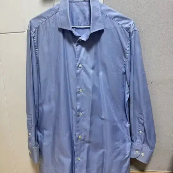 [BUNJANG] Bottega Veneta Cotton Shirt Blue Size S / 보테가베네타 셔츠 S 95