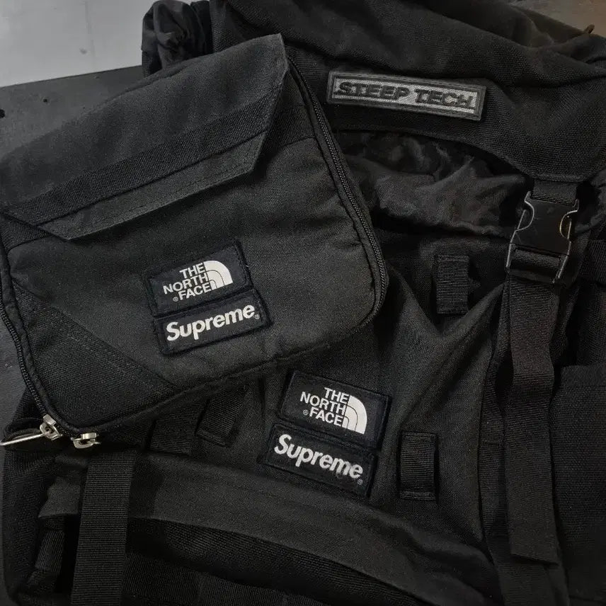 [BUNJANG] Supreme The North Face Steep Tech Backpack Black / 슈프림 노스페이스 스팁테크 백팩 블랙