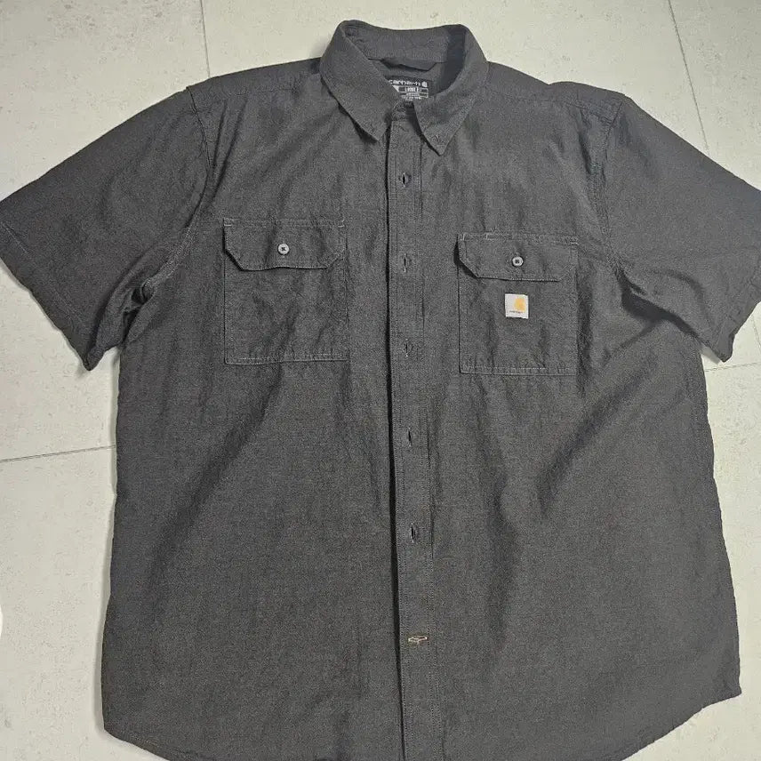 [BUNJANG] Carhartt Chambray Work Shirt XL / 칼하트 샴브레이 워크셔츠 xl