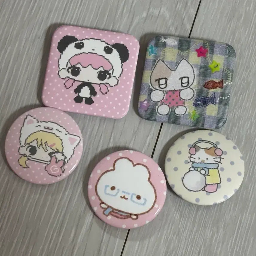 [BUNJANG] Bundle Set Mini Badges / [일괄] 미니 뱃지