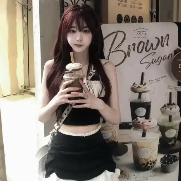 [BUNJANG] 3Times Bubbling Skirt Set (Size M) / 교환 / 판매 쓰리타임즈 버블링 M -> S