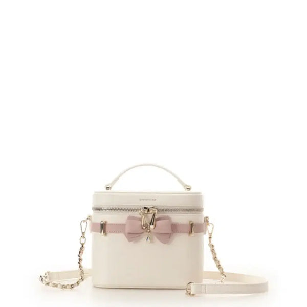 [BUNJANG] Samantha Vega Accent Ribbon Vanity Bag / 사만사베가 Samanthavega 액센트 리본 베니티백 가방