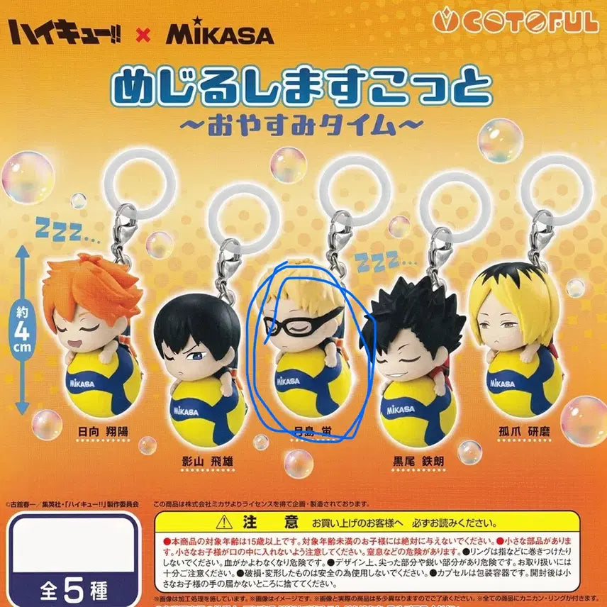 [BUNJANG] Haikyuu!! x MIKASA Mezilusi Collaboration Ball / 하이큐xMIKASA 메지루시 중복 양도합니다.