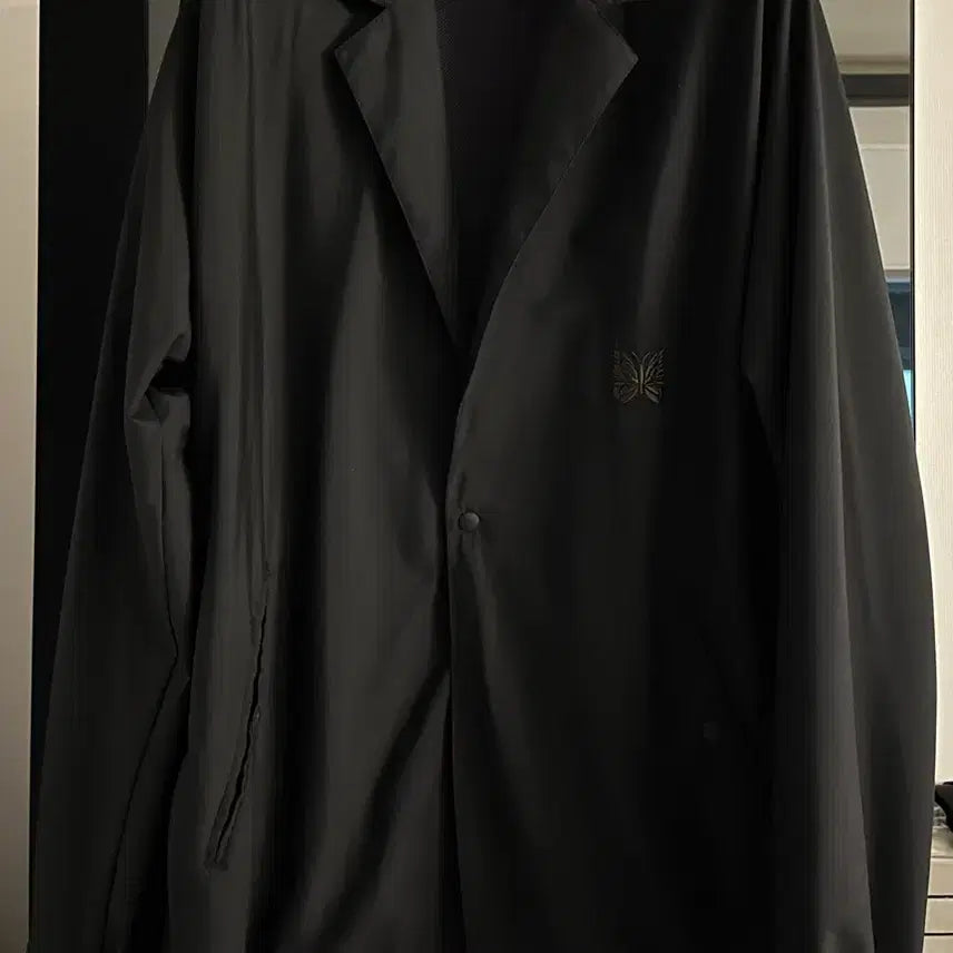 [BUNJANG] Needles Black Logo Embroidered Jacket / 니들스 자켓