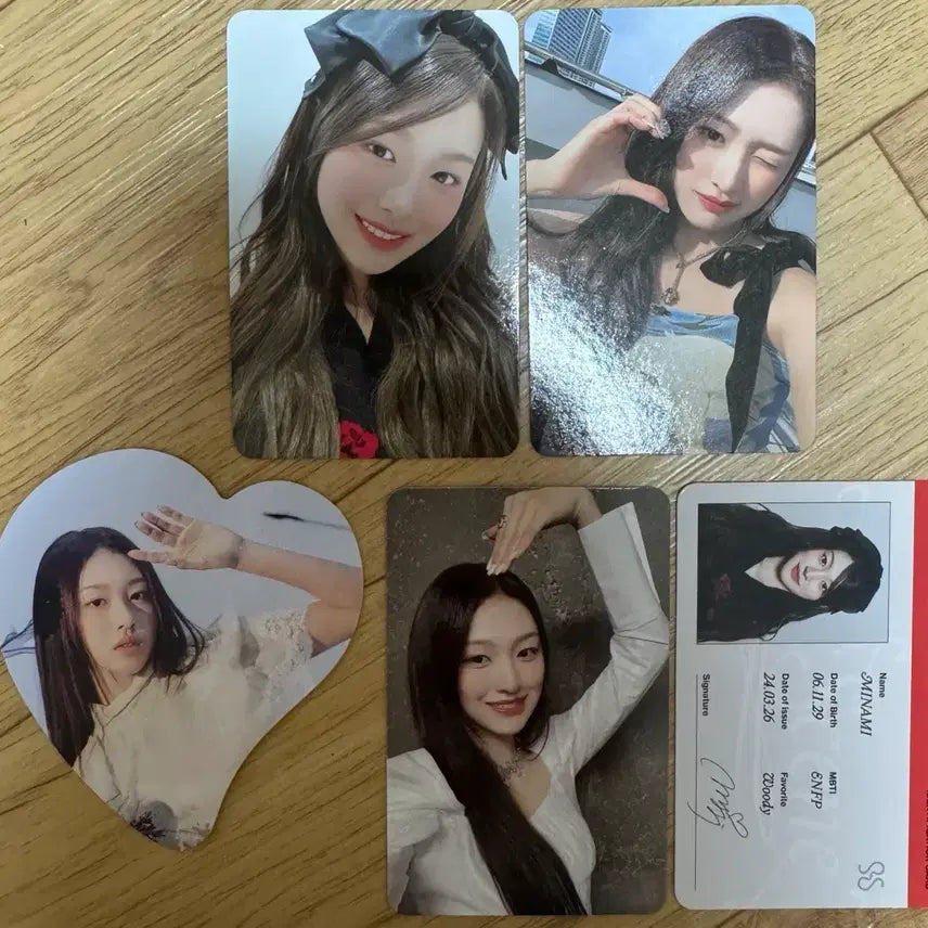 [BUNJANG] NMIXX Minami Al-Poh Bundle Set / 리센느 미나미 어어 앨포 일괄