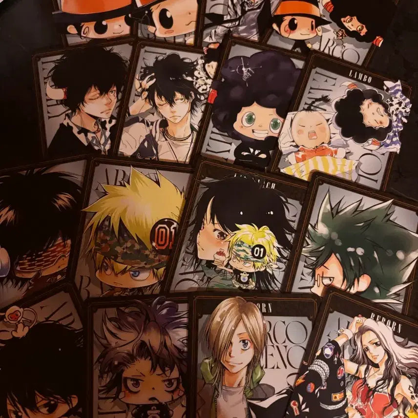 [BUNJANG] Katekyo Hitman Reborn! The Hundred Dilemma Cards - Rambo / 가히리 더헌드레드 100 딜레마 카드 리본 람보 등