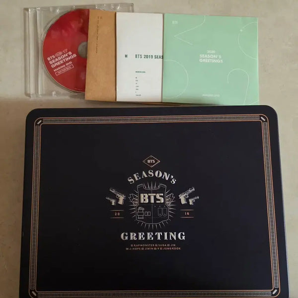 [BUNJANG] BTS 2016 Season's Greetings + 2017-2020 Making DVDs Bundle Set / 방탄소년단 2016 시즌그리팅 + 2017 2018 2019 2020 시그 DVD