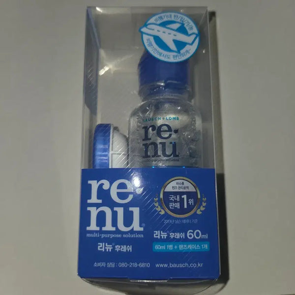 [BUNJANG] Bausch + Lomb ReNu Fresh 60ml Solution with Lens Case / [새상품] 바슈롬 리뉴 후레쉬 60ml 1병 + 렌즈케이스 1개