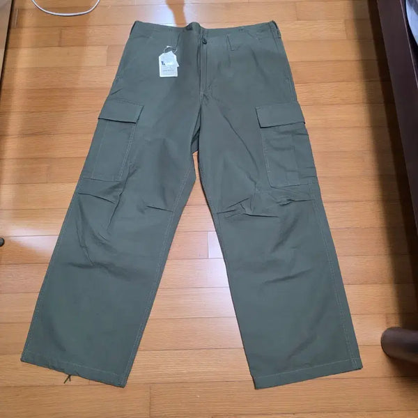 [BUNJANG] Pherrow's Ripstop Cargo Pants Olive 36 / 페로우즈 립스탑 카고 팬츠 올리브 36