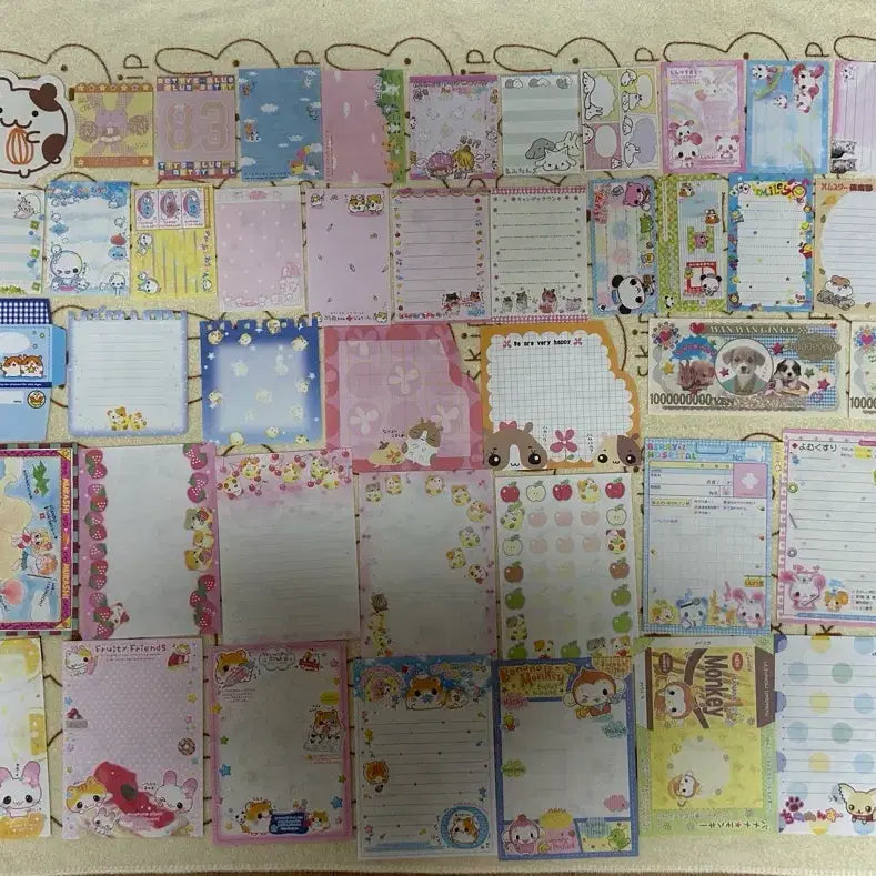 [BUNJANG] Vintage Memo Pads (Heisei Era) - Small Set / 고전 메모지 소분 판매합니다