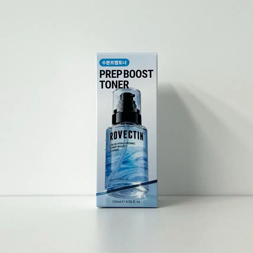 [BUNJANG] Rovectin Blue Hyaluronic Acid Prep Boost Toner 120ml / 로벡틴 블루 히알루론산 프렙 부스트 토너 120ml