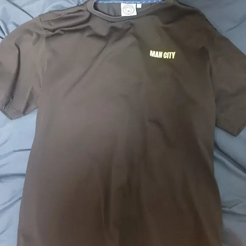 [BUNJANG] Manchester City 2025 Pop-up Short-Sleeve T-Shirt Size 100 / 2025맨시티 팝업 반팔티