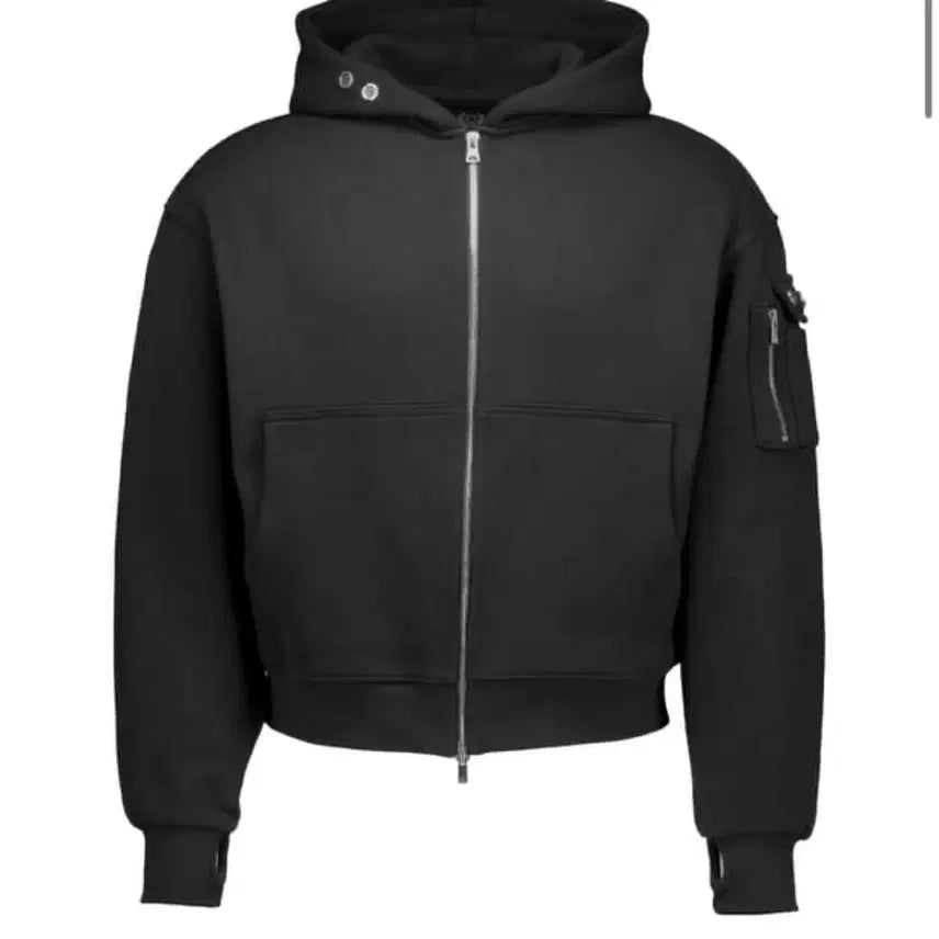 [BUNJANG] FOG SERVICE MA-1 Hoodie Zip-Up Size 1 / 포그서비스 ma-1 후드집업 1사이즈