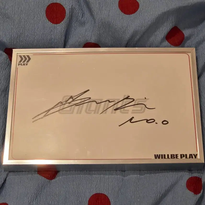 [BUNJANG] Lotte Giants Hwang Sung-bin Autographed Frame / 롯데 자이언츠 황성빈 친필사인액자 판매