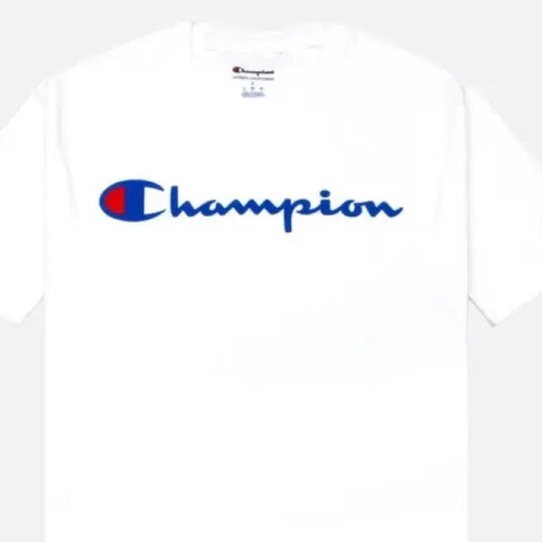 [BUNJANG] Champion Short Sleeve T-Shirt White / 챔피온 반팔티 화이트