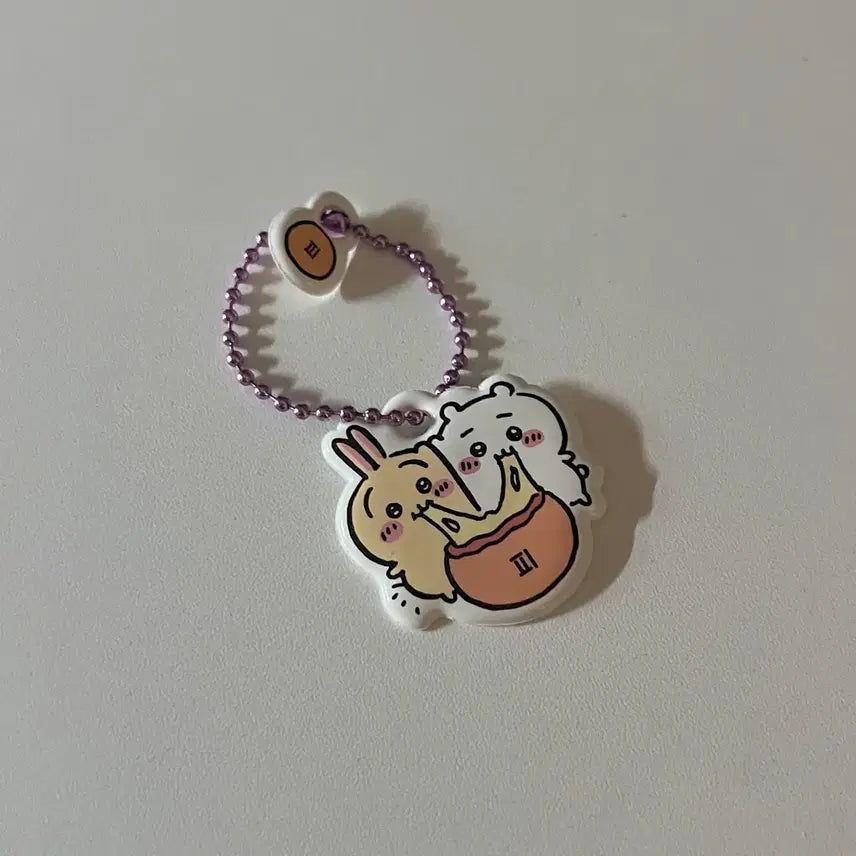 [BUNJANG] Cheekyusa Usagi "Monjakwi" Epoxy Soft Charm / 치이카와 우사기 먼작귀 에폭시 말랑 키링