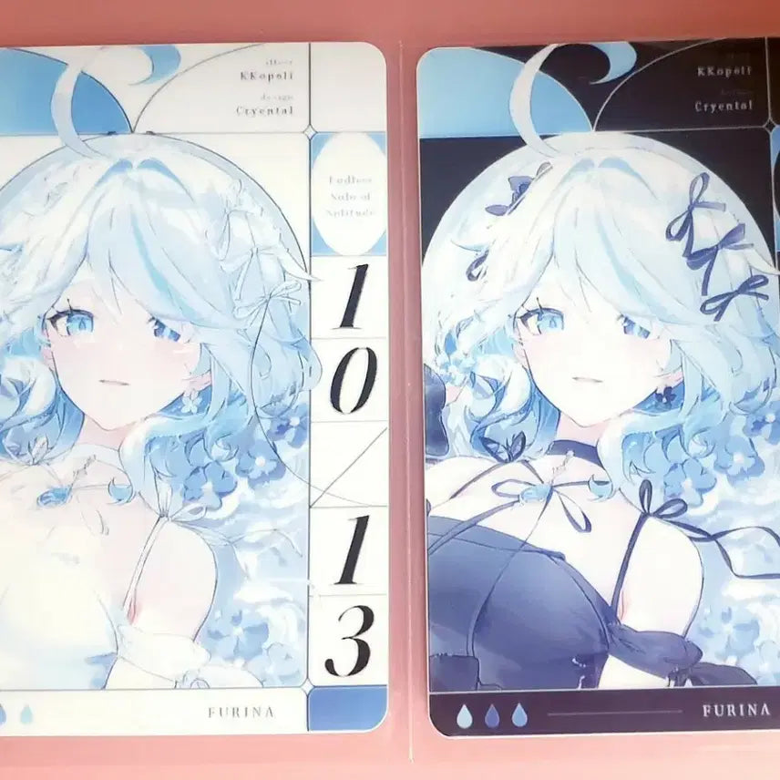 [BUNJANG] Genshin Impact Furina Birthday Photocard / 원신 ㅅㅈ님 푸리나 생일 포토카드