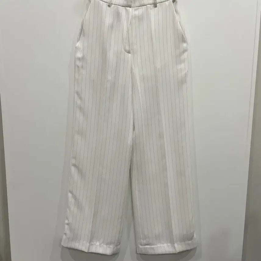[BUNJANG] ORR Stripe High-Waisted Slacks / [새상품] 오르orr 스트라이프 슬랙스