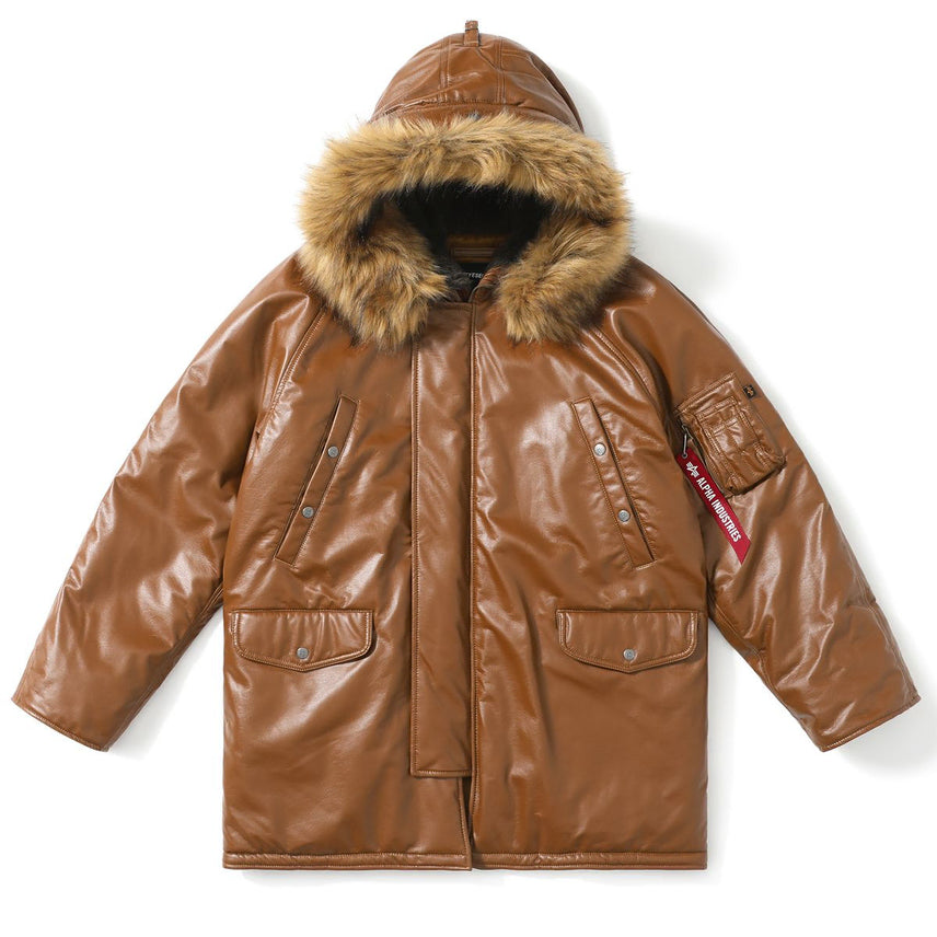 [BUNJANG] Alpha Industries x YESEYES N-3B Parka Brown / 알파인더스트리 x 예스아이씨 N-3B 파카