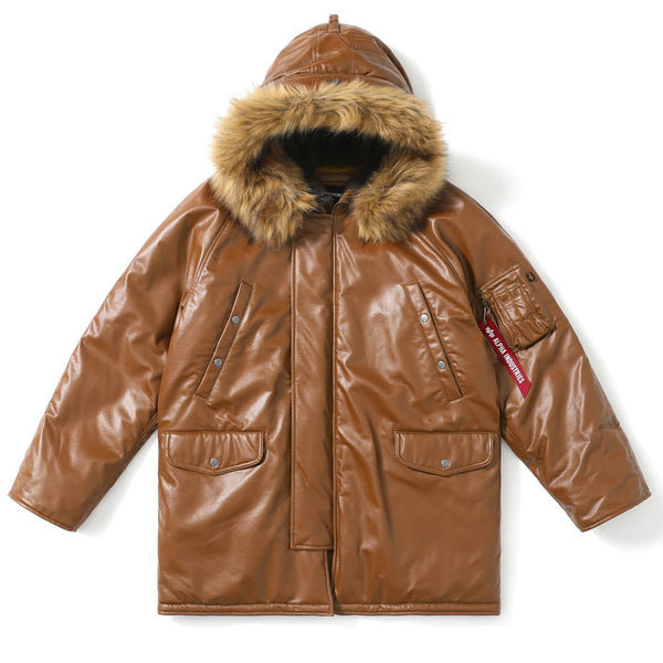 [BUNJANG] Alpha Industries x YESEYES N-3B Parka Brown / 알파인더스트리 x 예스아이씨 N-3B 파카