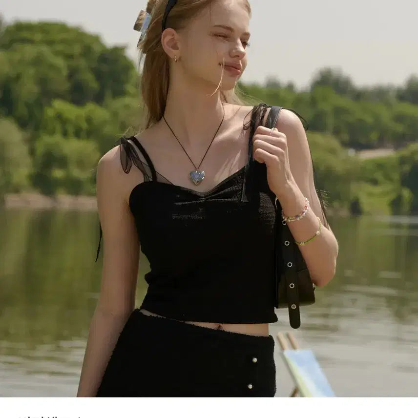 [BUNJANG] Bittercells Ballet Sleeveless Black / 비터셀즈 Ballet Sleeveless