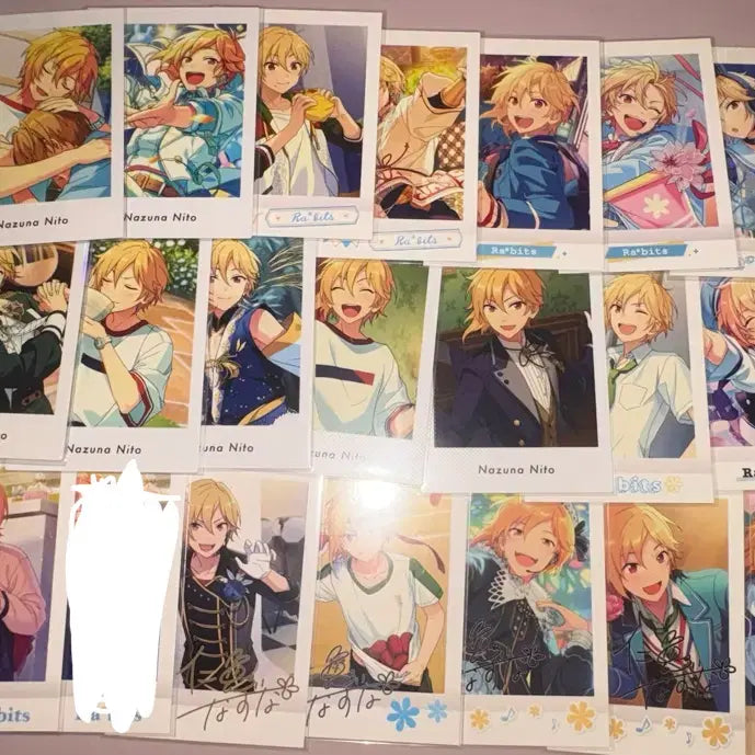 [BUNJANG] Ensemble Stars! Nazuna Nito Paper Doll & Can Badge Bundle Set / 앙스타 앙상블스타즈 니토나즈나 지류 인형 캔뱃지 일괄
