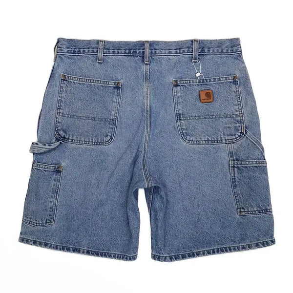 [BUNJANG] Carhartt Denim Carpenter Shorts (Size 36-38) / 칼하트 청 반바지 데님 카펜터 쇼츠 (36~38)